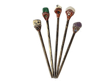 Load image into Gallery viewer, Crystal Hair Sticks