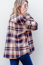 Load image into Gallery viewer, “Fallen” Flannel Shacket
