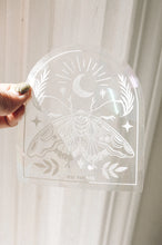 Load image into Gallery viewer, Magical Moth Sun catcher Sticker
