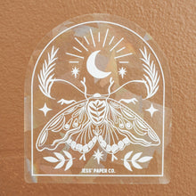 Load image into Gallery viewer, Magical Moth Sun catcher Sticker
