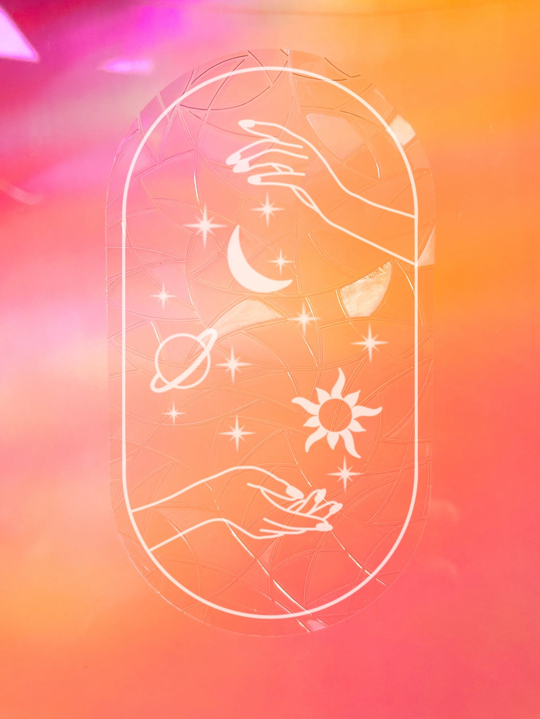 Celestial Witch Suncatcher Decal