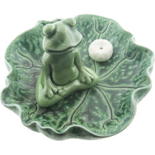 Load image into Gallery viewer, Zen Frog Incense Holder
