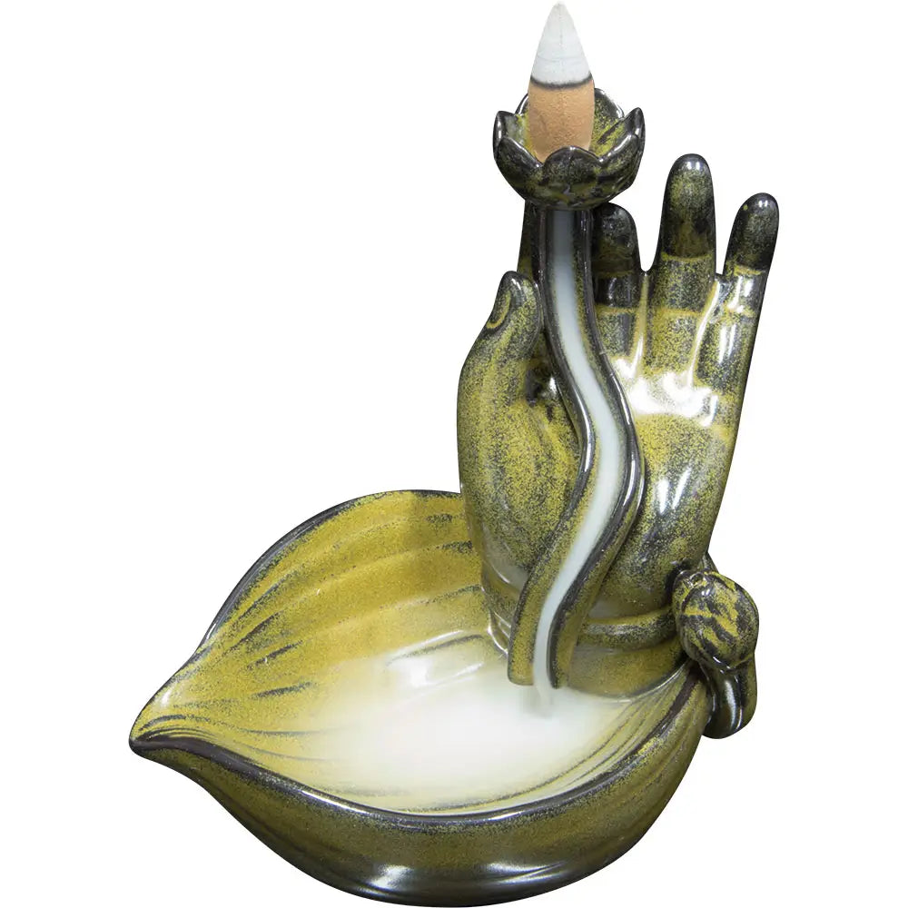 Mudra Hand Backflow Incense Holder