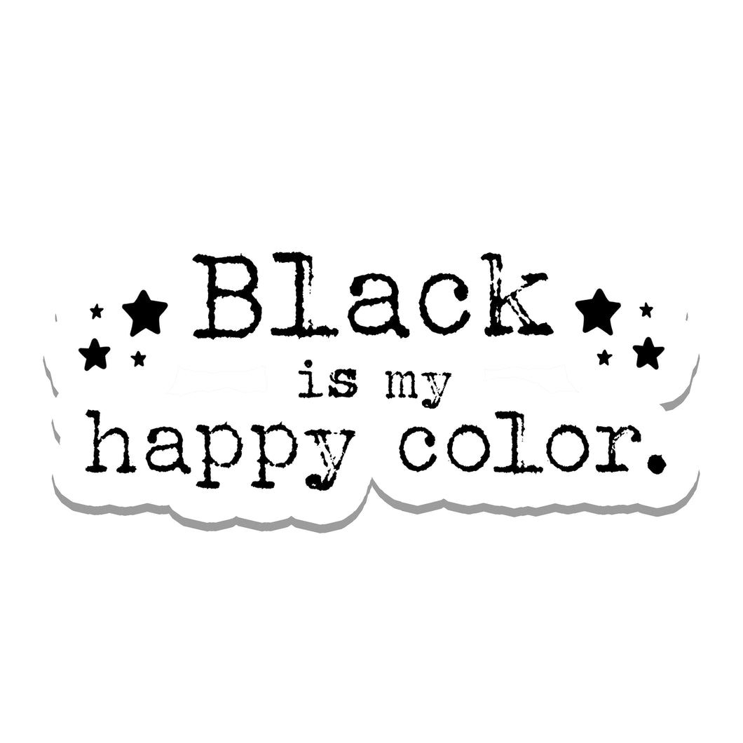Black is my happy colour