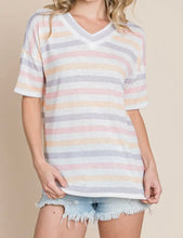 Load image into Gallery viewer, Striped Summer Tee

